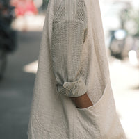 Reversible Vest - SS26 - Bone White