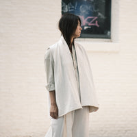 Reversible Vest - SS26 - Bone White