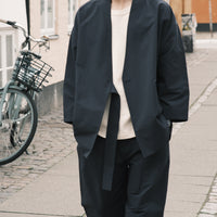 Spring Wrap Coat - SS26 - Navy