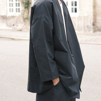 Spring Wrap Coat - SS26 - Navy