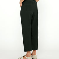 Signature Curve Legged Trouser - Cotton Edition - Black