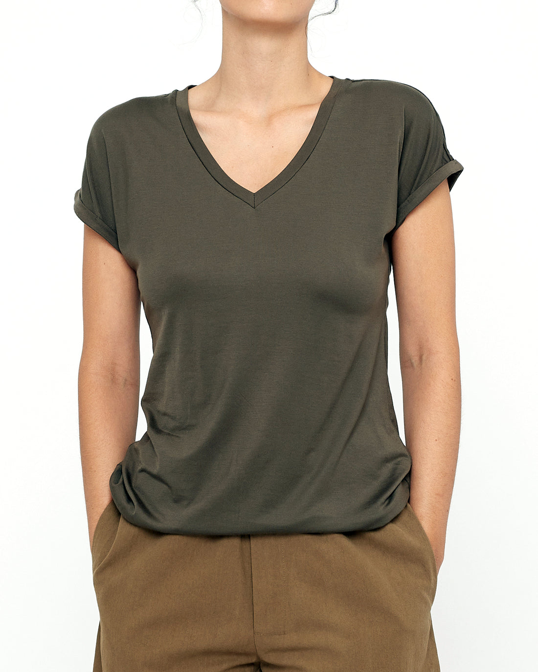 Signature V-Neck Tee - Color Options