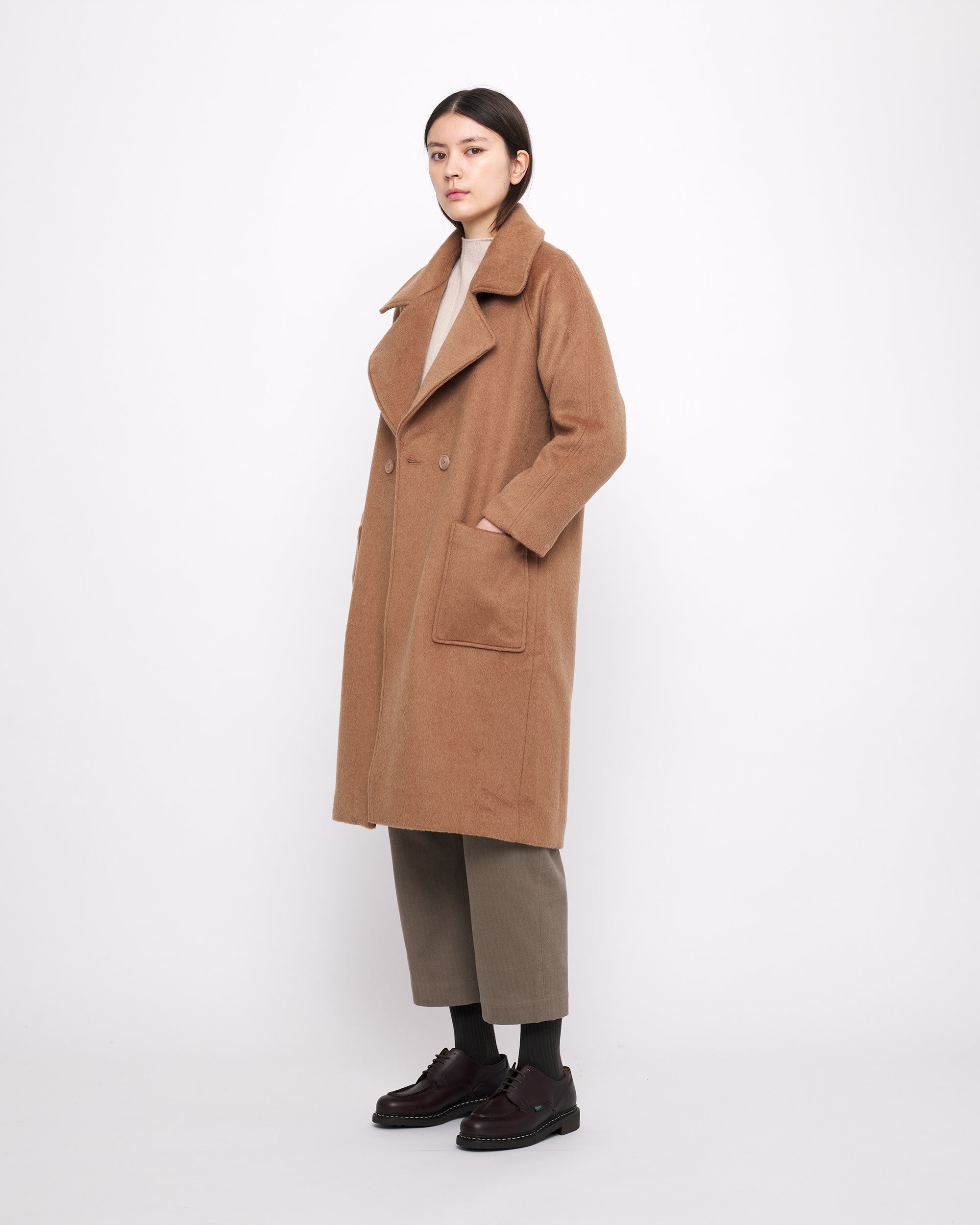 ジャケット・アウター Na.e Wool&Cashmere Button Coat Na.e Wool&Cashmere Button Coat