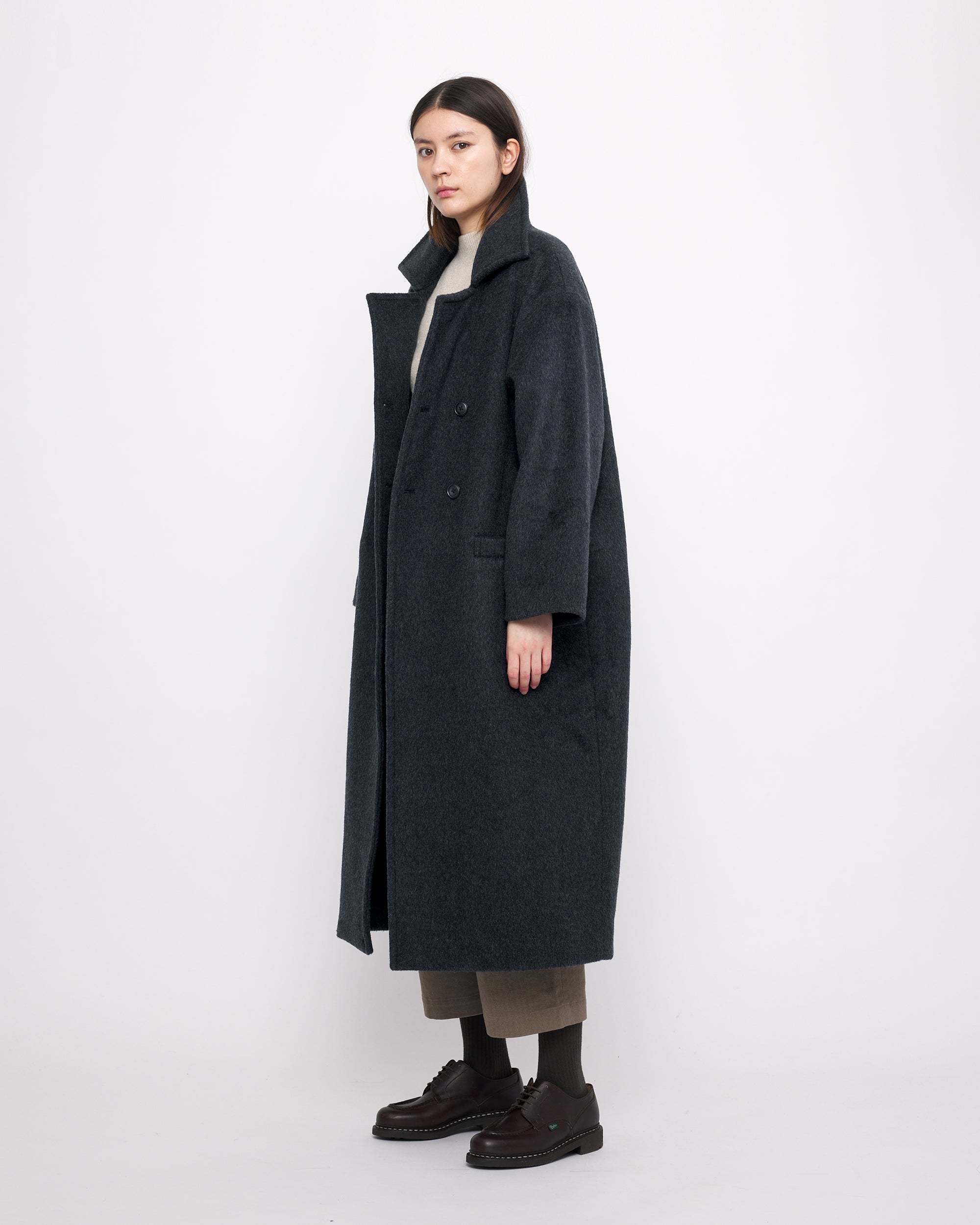 OVERSIZED WOOL COAT – 7115 by Szeki - Copenhagen