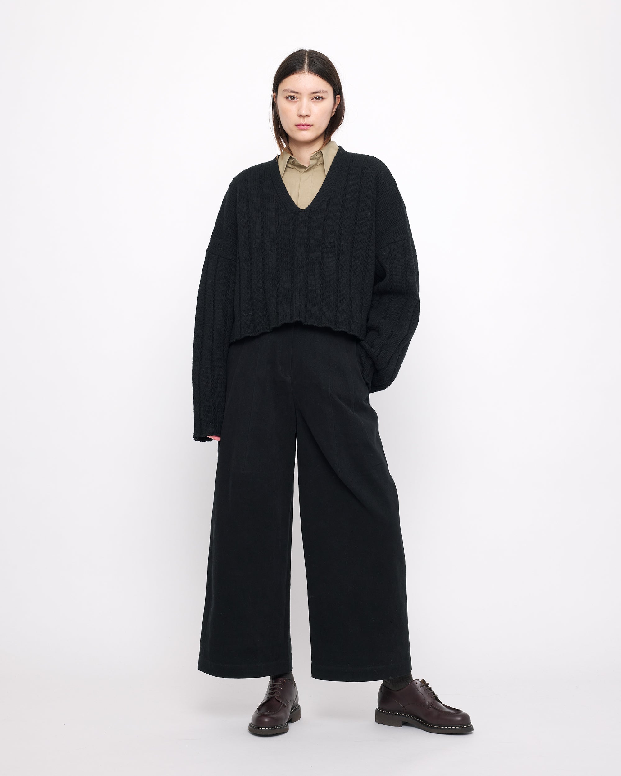 Wide-Legged Skate Trouser - FW24 - Black – 7115 by Szeki