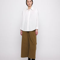 Signature Cocoon Dress Shirt - Off-White