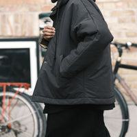 Reversible Padded Blazer - FW26 - Charcoal & Tan
