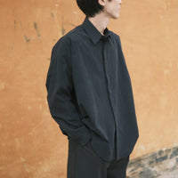 Signature Cocoon Dress Shirt - Black