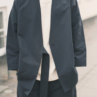 Spring Wrap Coat - SS26 - Navy