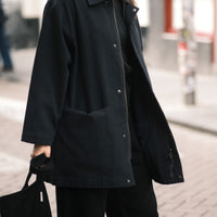 Mid-Length Chore Coat - FW26 - Navy