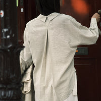 Striped Dolman Shirt - SS26 - Mustard Stripes