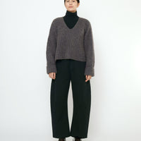 Tailored Curve Legged Trouser - FW25 - Black