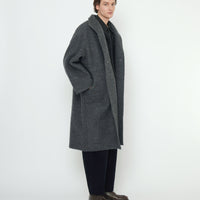 Fall Lapel Coat - FW25 - Heather Gray