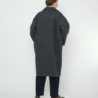 Fall Lapel Coat - FW25 - Heather Gray