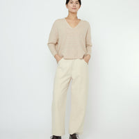 Signature Curve Legged Trouser - Fall Edition - Off-White