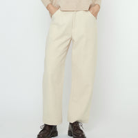 Signature Curve Legged Trouser - Fall Edition - Off-White