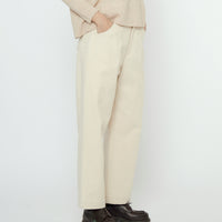 Signature Curve Legged Trouser - Fall Edition - Off-White