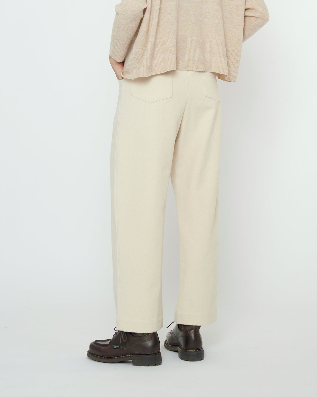 Signature Curve Legged Trouser - Fall Edition - Off-White