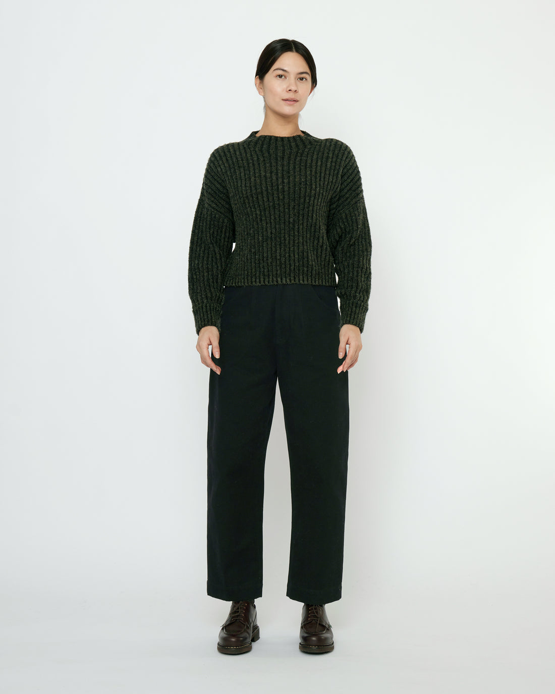 Signature Curve Legged Trouser - Fall Edition - Black