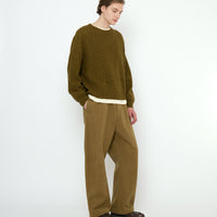 Signature Poet Sleeves Sweater - Yak Edition - Kelp