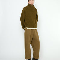 Signature Poet Sleeves Sweater - Yak Edition - Kelp