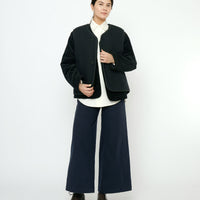 Double Faced Canvas Vest - FW25 - Black