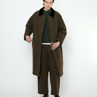 Padded Car Coat - FW25 - Taupe Brown