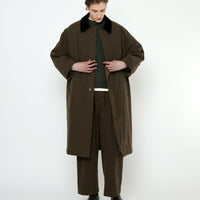 Padded Car Coat - FW25 - Taupe Brown