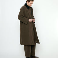 Padded Car Coat - FW25 - Taupe Brown