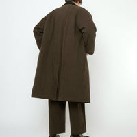 Padded Car Coat - FW25 - Taupe Brown