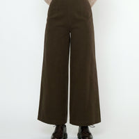 Signature Wide-Legged Trouser - Fall Edition - Taupe Brown