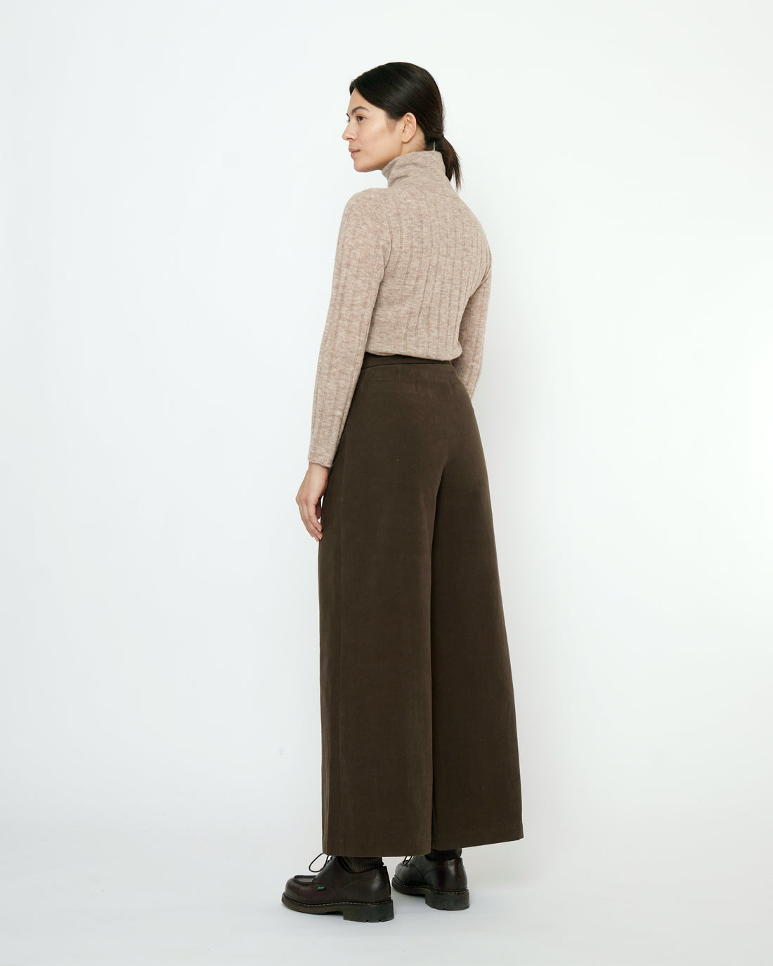 Roll-Neck Longsleeves - FW25 - Heathered Wheat