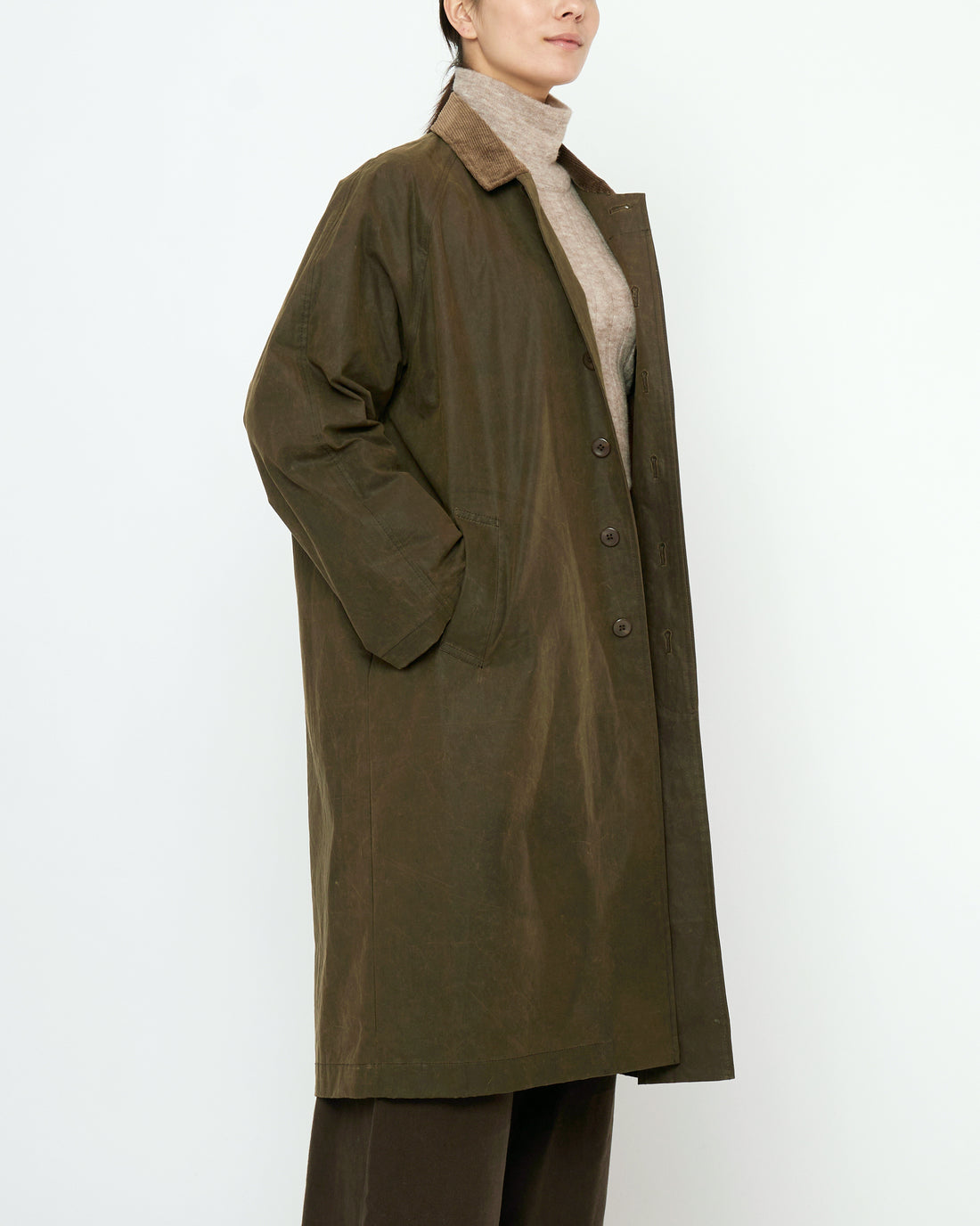Signature Duster Coat - Fall Edition - Olive Brown