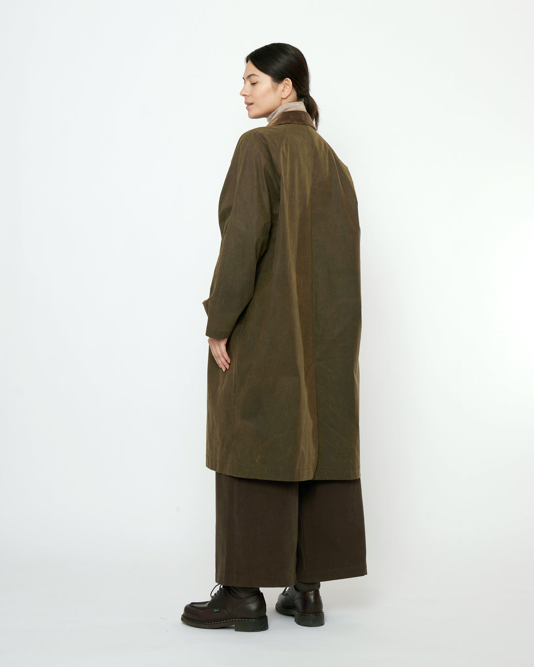 Signature Duster Coat - Fall Edition - Olive Brown