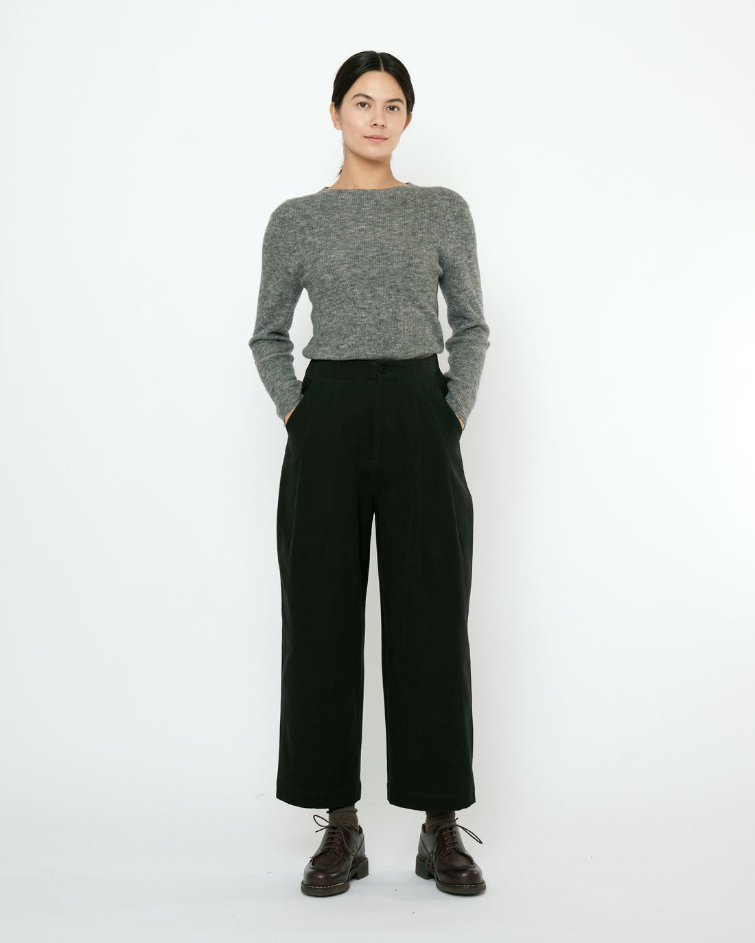 Signature Pleated Trouser - Fall Edition - Black