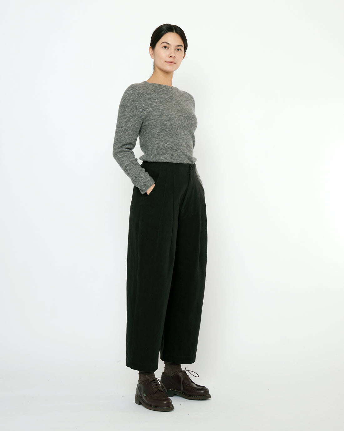 Signature Pleated Trouser - Fall Edition - Black
