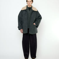 Blouson Short Coat - FW25 - Heather Gray