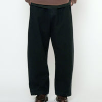 Tailored Curve Legged Trouser - FW25 - Black