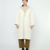 Double Faced Corduroy Coat - FW25 - Off-White