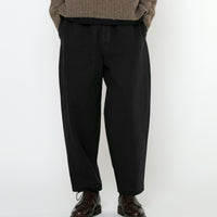 Signature Elastic Pull-Up Trouser - Fall Edition - Black