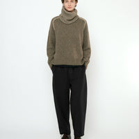 Signature Elastic Pull-Up Trouser - Fall Edition - Black