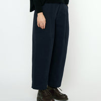Signature Pleated Trouser - Fall Edition - Navy Black