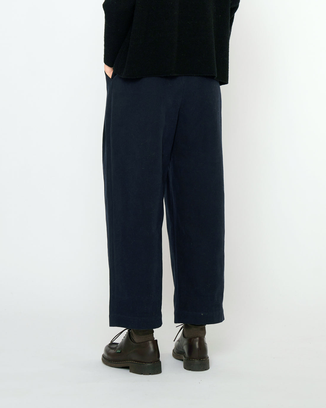 Signature Pleated Trouser - Fall Edition - Navy Black