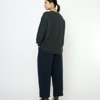 Boiled Wool Keepsake Jumper - FW25 - Charcoal