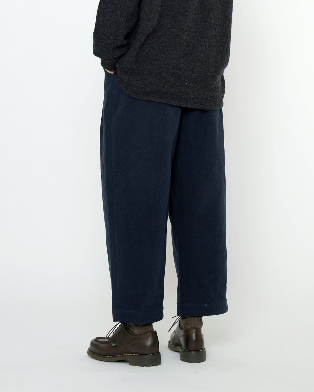 Signature Pleated Trouser - Fall Edition - Navy Black