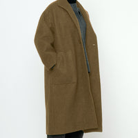 Fall Lapel Coat - FW25 - Kelp