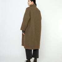 Fall Lapel Coat - FW25 - Kelp