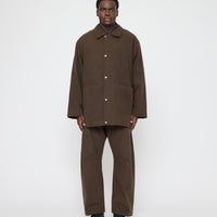 Mid-Length Chore Coat - FW26 - Taupe Brown
