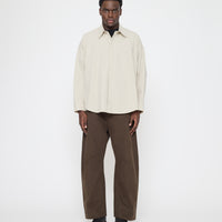 Cocoon Dress Shirt - FW26 - Almond