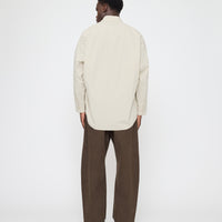 Cocoon Dress Shirt - FW26 - Almond